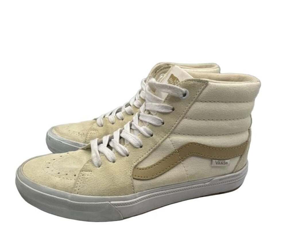 Vans Angie Marino BMX Sk8-Hi Antique Taupe Professional BMX Shoes